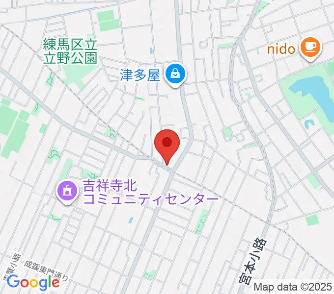 Recording Studio GOATEEの地図