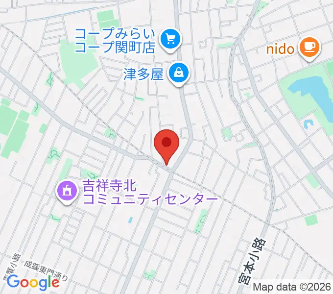 Recording Studio GOATEEの地図