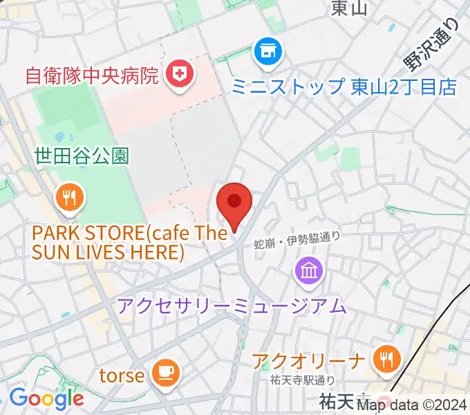 Yellow Studioの地図