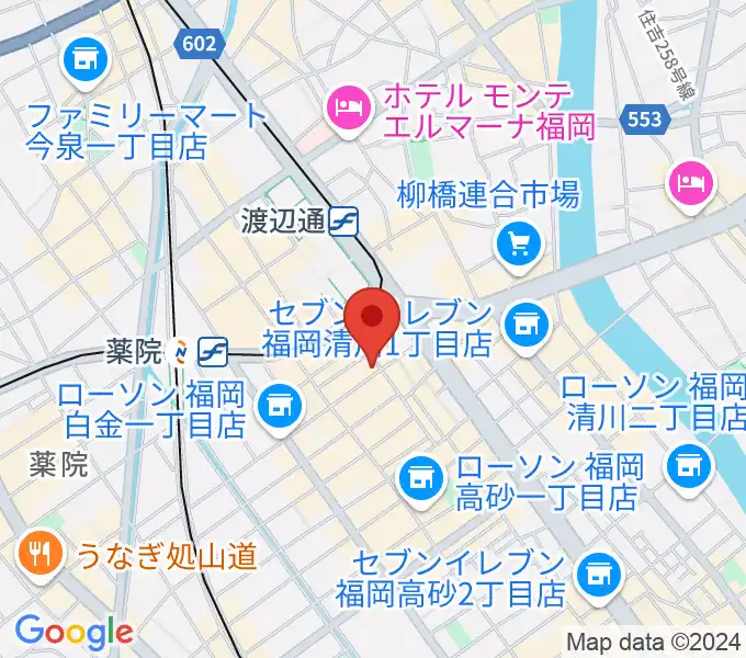 福岡 音故知新の地図