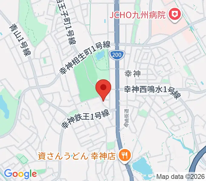アビーロード幸神店の地図