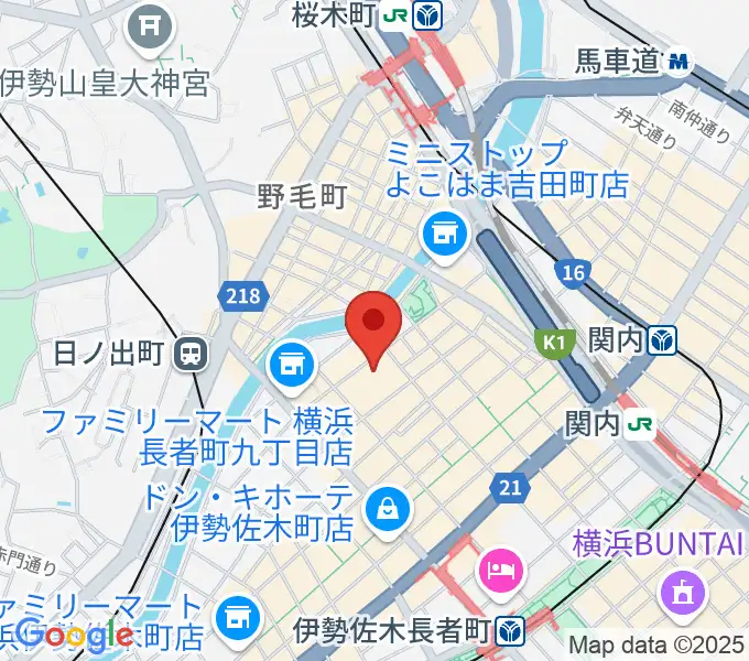 Jazz Club FAROUTの地図