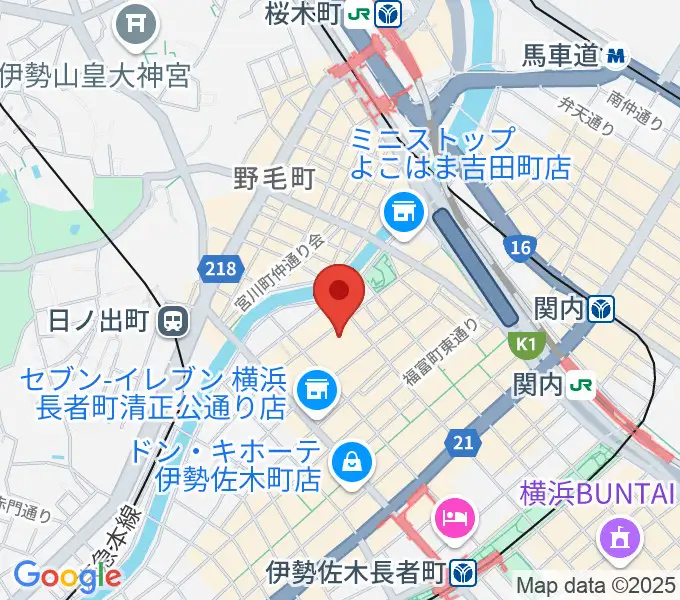 Jazz Club FAROUTの地図