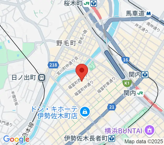 Jazz Club FAROUTの地図