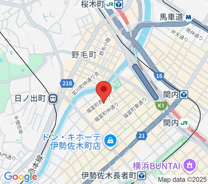 Jazz Club FAROUTの地図