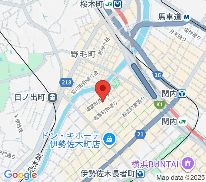 Jazz Club FAROUTの地図