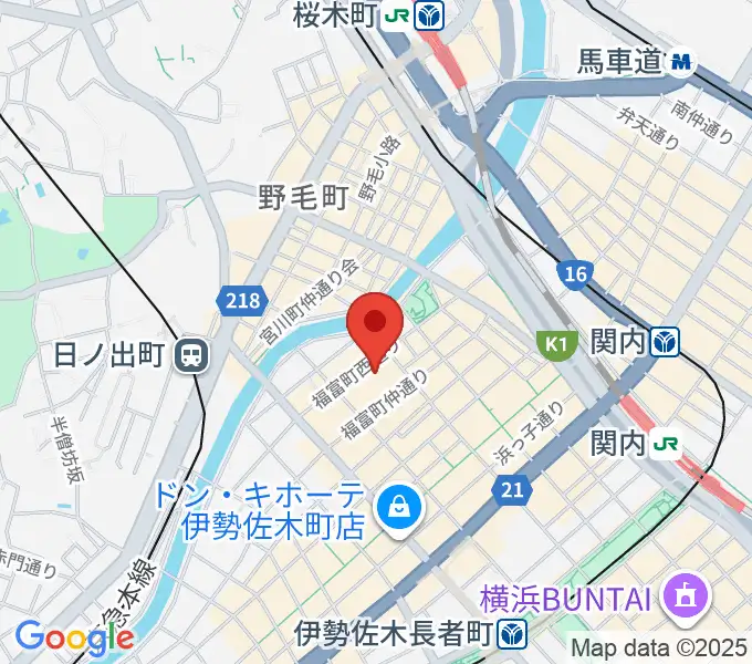 Jazz Club FAROUTの地図