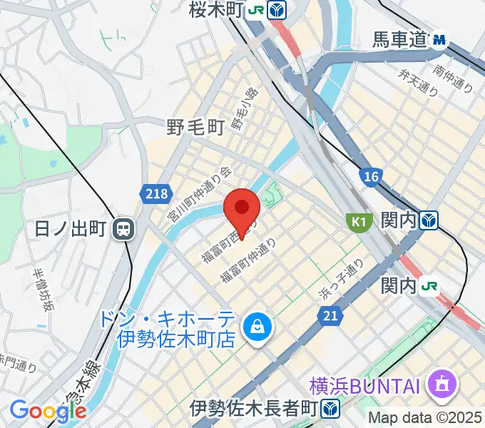 Jazz Club FAROUTの地図