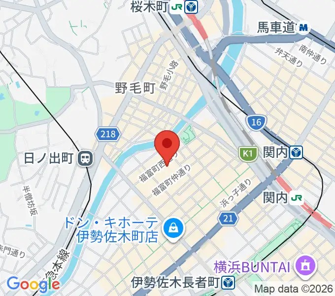 Jazz Club FAROUTの地図