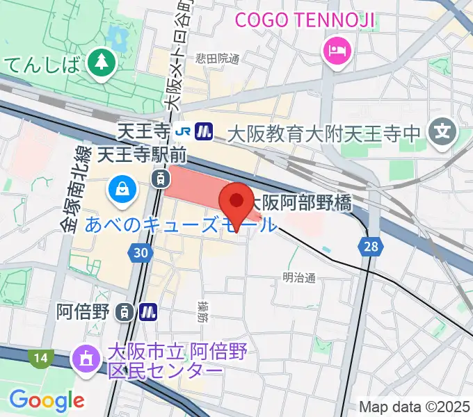 STAGE+PLUS（ステージプラス）の地図