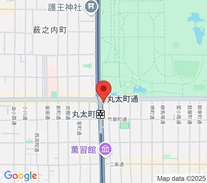 京都スローハンドの地図