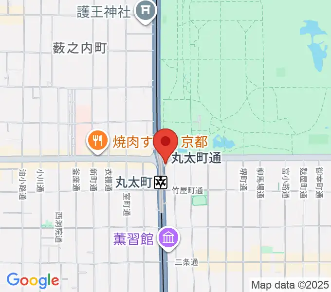 京都スローハンドの地図