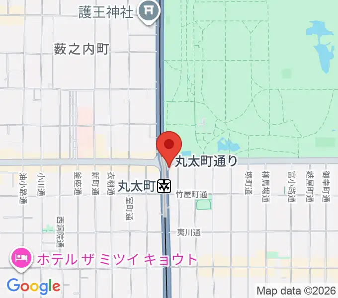 京都スローハンドの地図