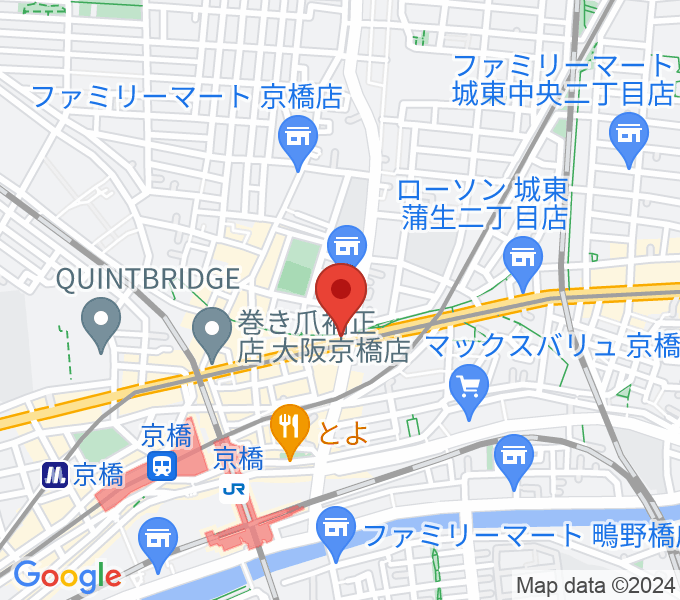 京橋セブンデイズの場所