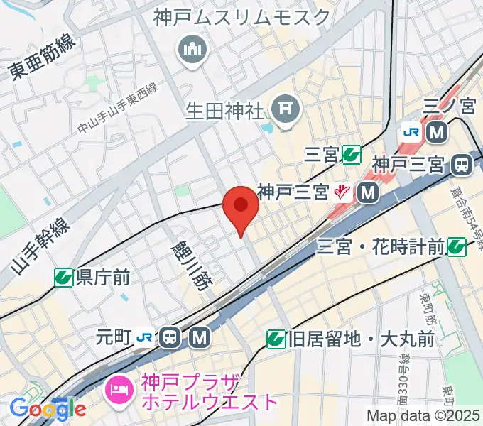 MOKUBA'S TAVERN 木馬の地図