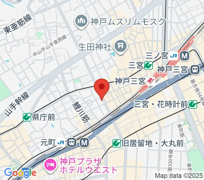 MOKUBA'S TAVERN 木馬の地図