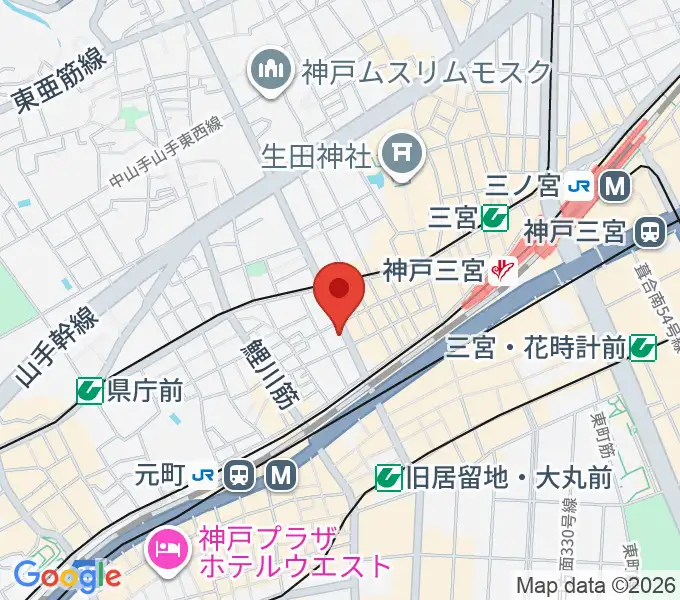 MOKUBA'S TAVERN 木馬の地図