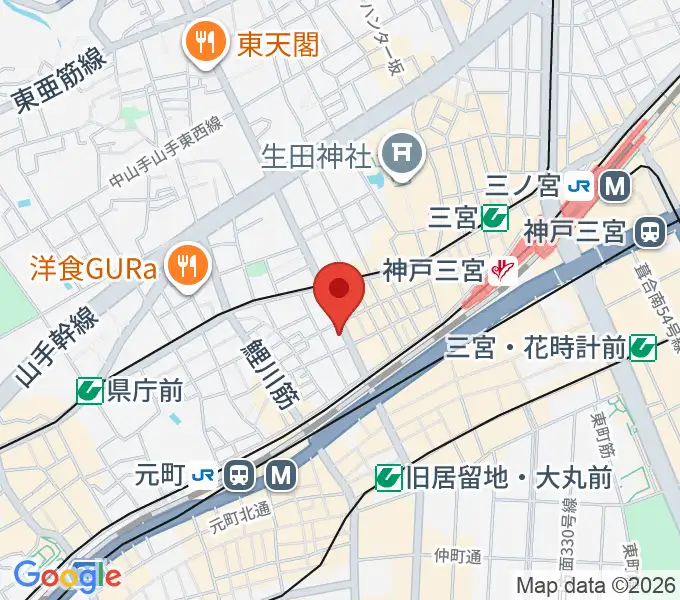 MOKUBA'S TAVERN 木馬の地図