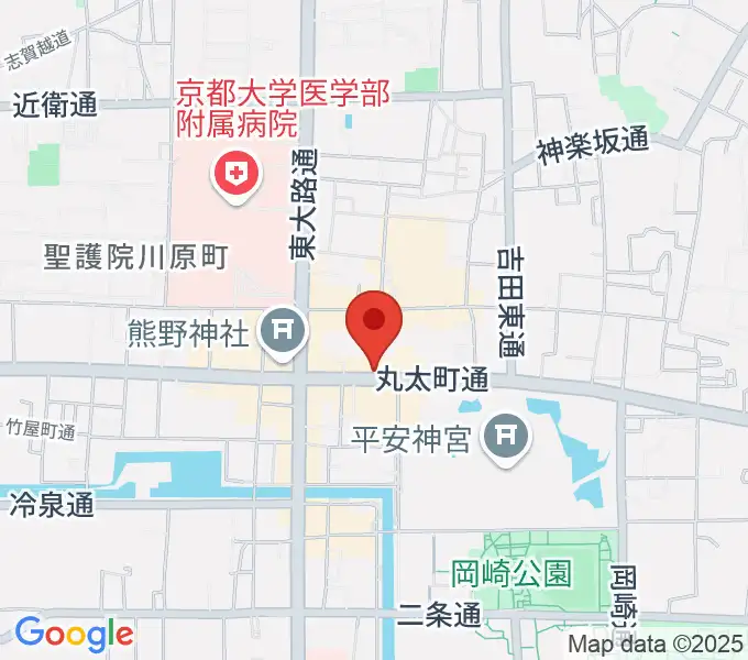 京都ZAC BARANの地図