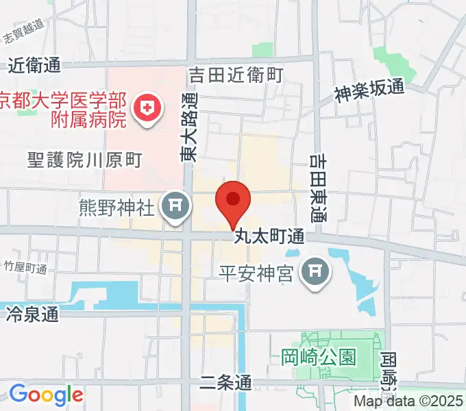 京都ZAC BARANの地図