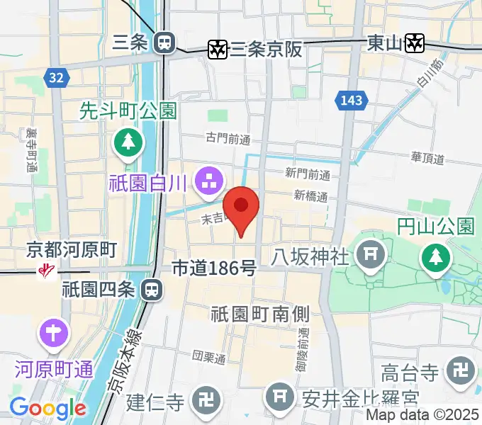 祇園pick upの地図