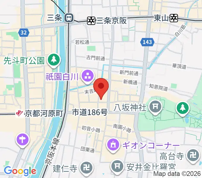 祇園pick upの地図
