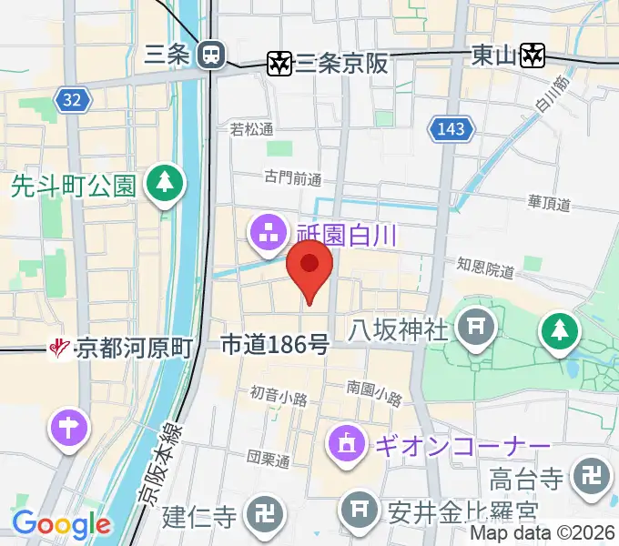 祇園pick upの地図