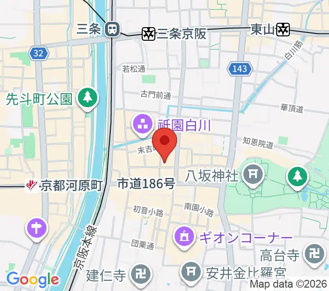 祇園pick upの地図