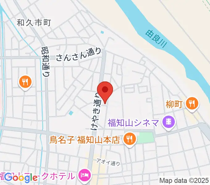 福知山STUDIO FARMの地図
