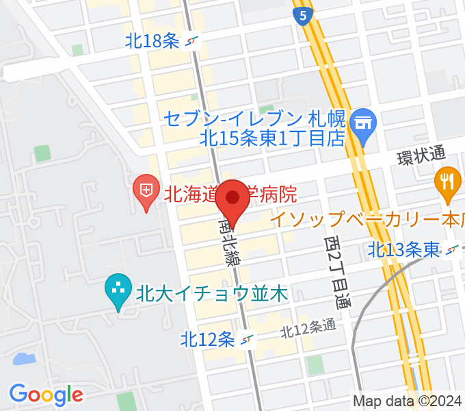 札幌LOGの場所