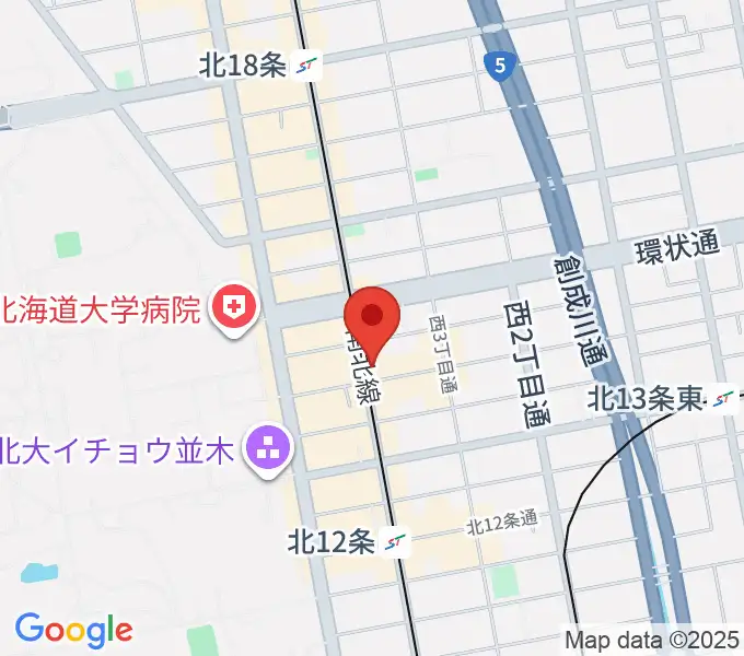 札幌LOGの地図