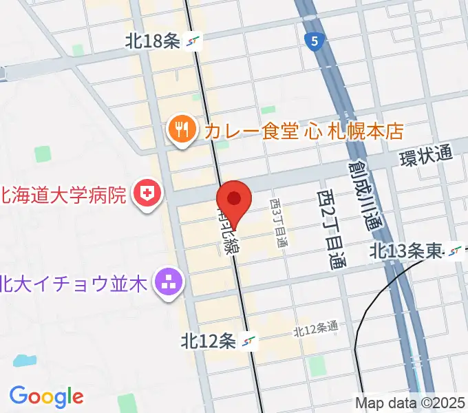 札幌LOGの地図