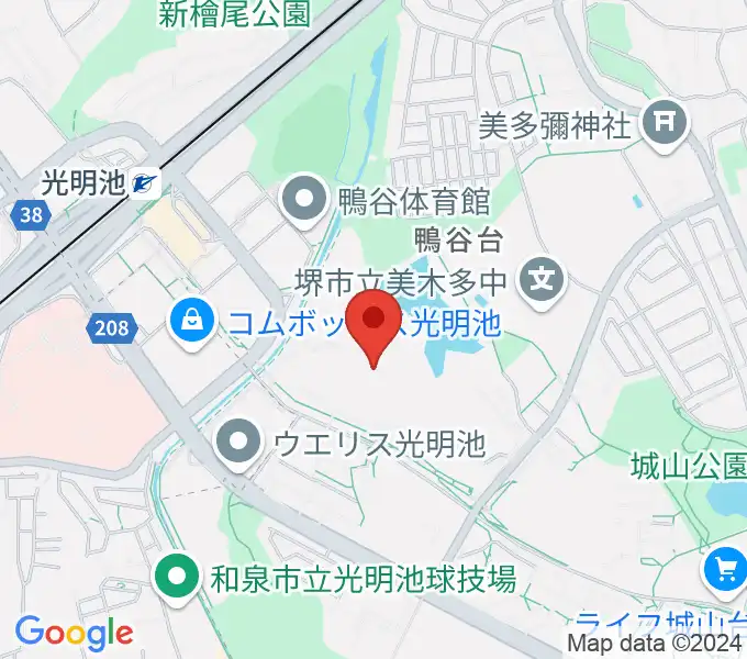 山本音楽教室の地図