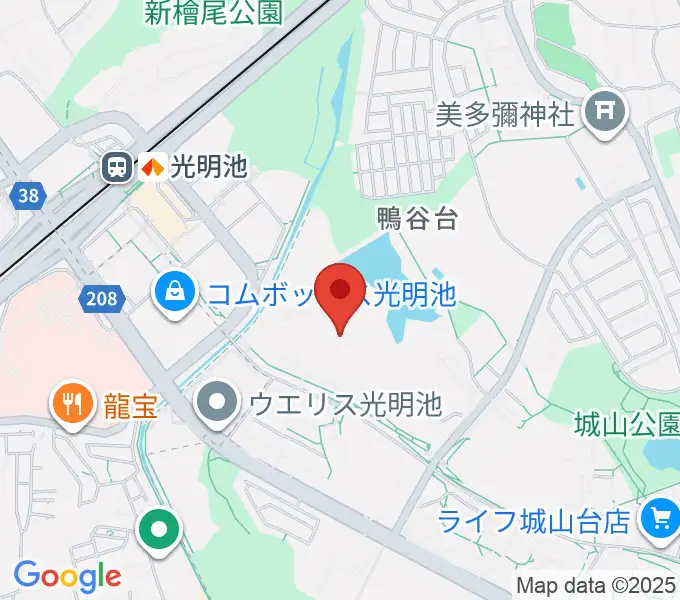 山本音楽教室の地図