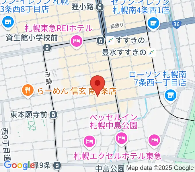 札幌コロニーの地図