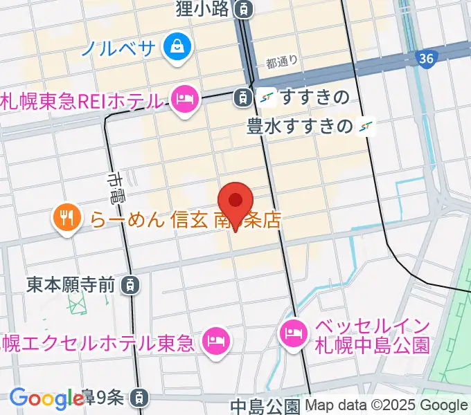 札幌コロニーの地図