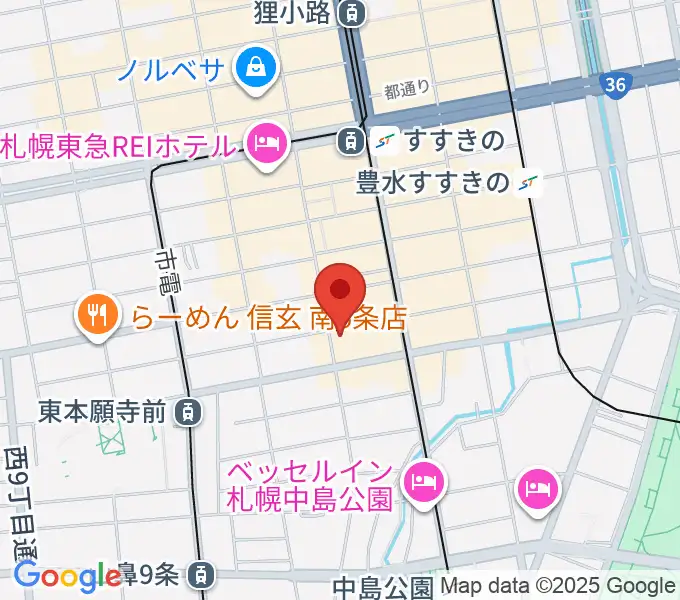 札幌コロニーの地図