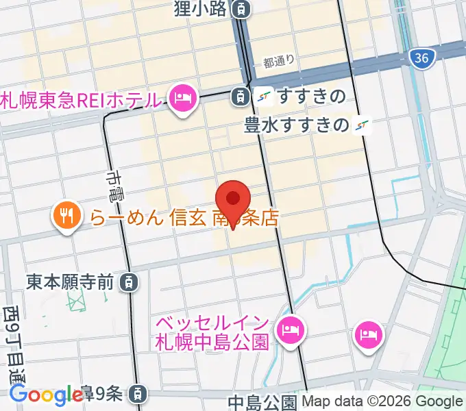 札幌コロニーの地図
