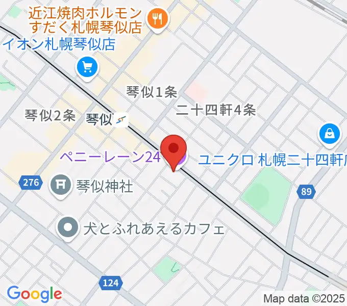 札幌ペニーレーン24の地図