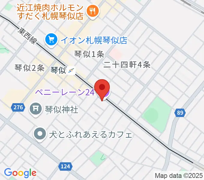 札幌ペニーレーン24の地図