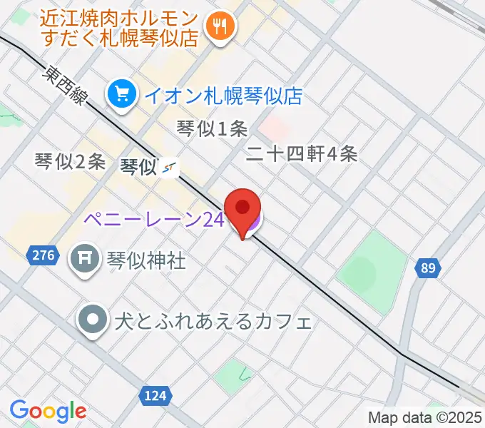 札幌ペニーレーン24の地図