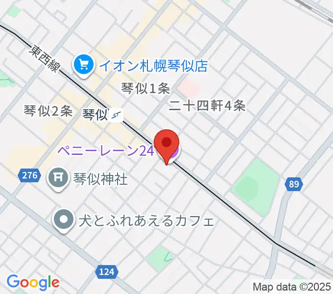 札幌ペニーレーン24の地図
