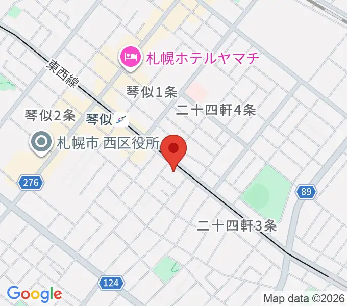 札幌ペニーレーン24の地図