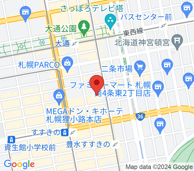 札幌moleの場所