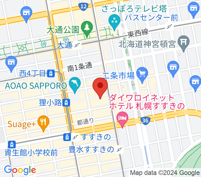 札幌moleの場所