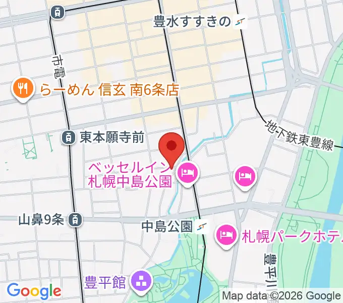 札幌SPiCEの地図