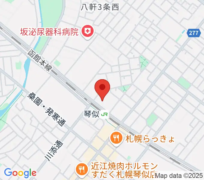 生活支援型文化施設コンカリーニョの地図