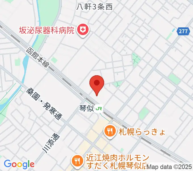 生活支援型文化施設コンカリーニョの地図