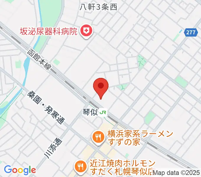生活支援型文化施設コンカリーニョの地図