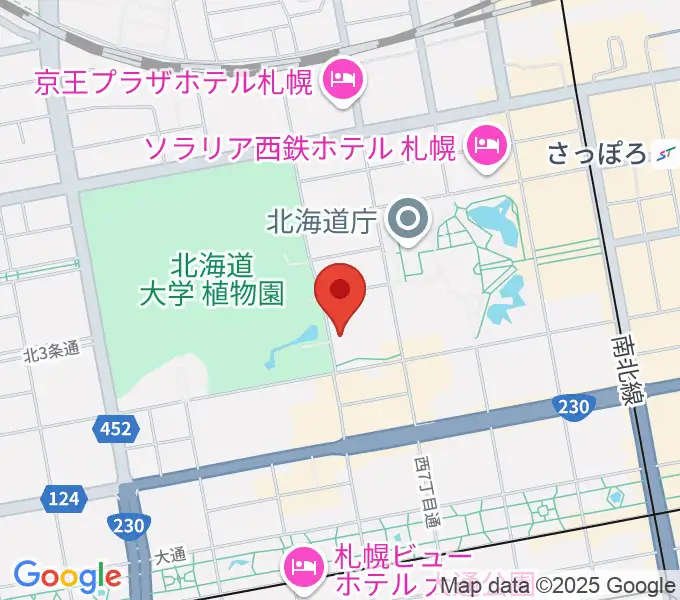 北海道立道民活動センター かでる2・7の地図